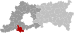 Halle Flemish-Brabant Belgium Map